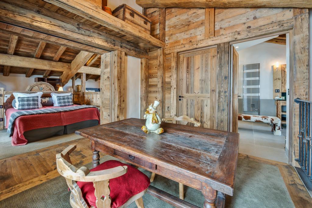 La Bouitte - Hotel Relais & Chateaux Saint-Martin-de-Belleville Rom bilde