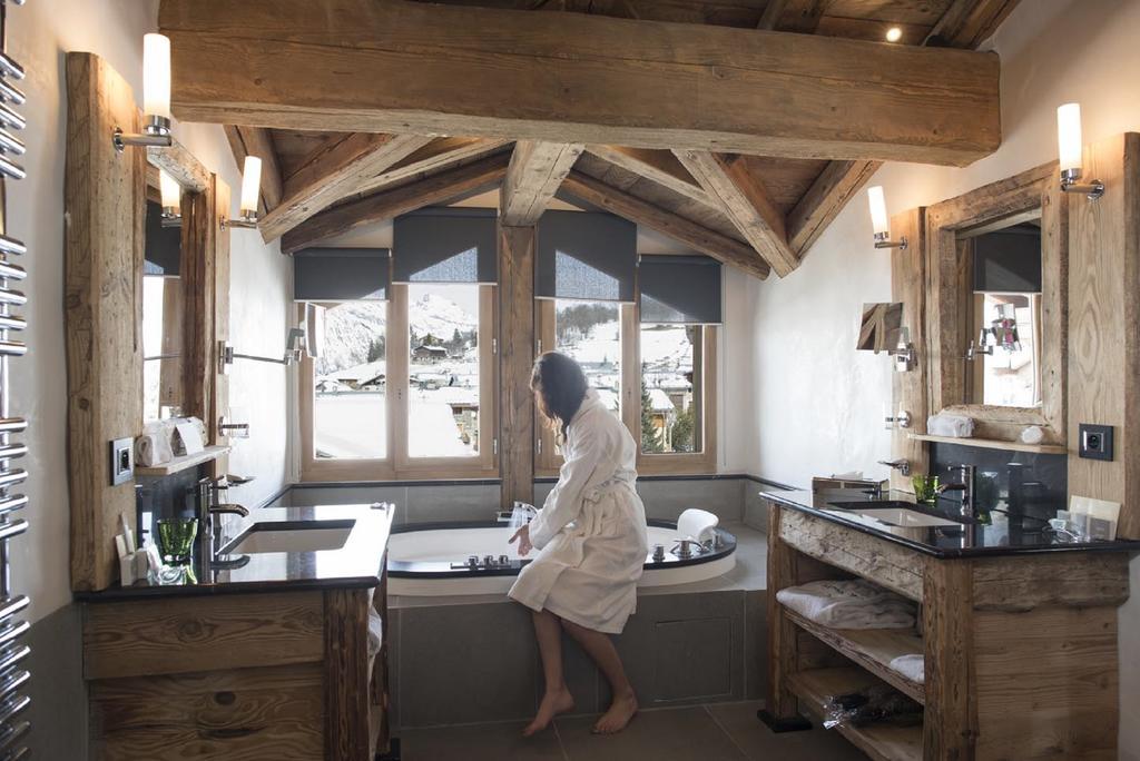 La Bouitte - Hotel Relais & Chateaux Saint-Martin-de-Belleville Eksteriør bilde