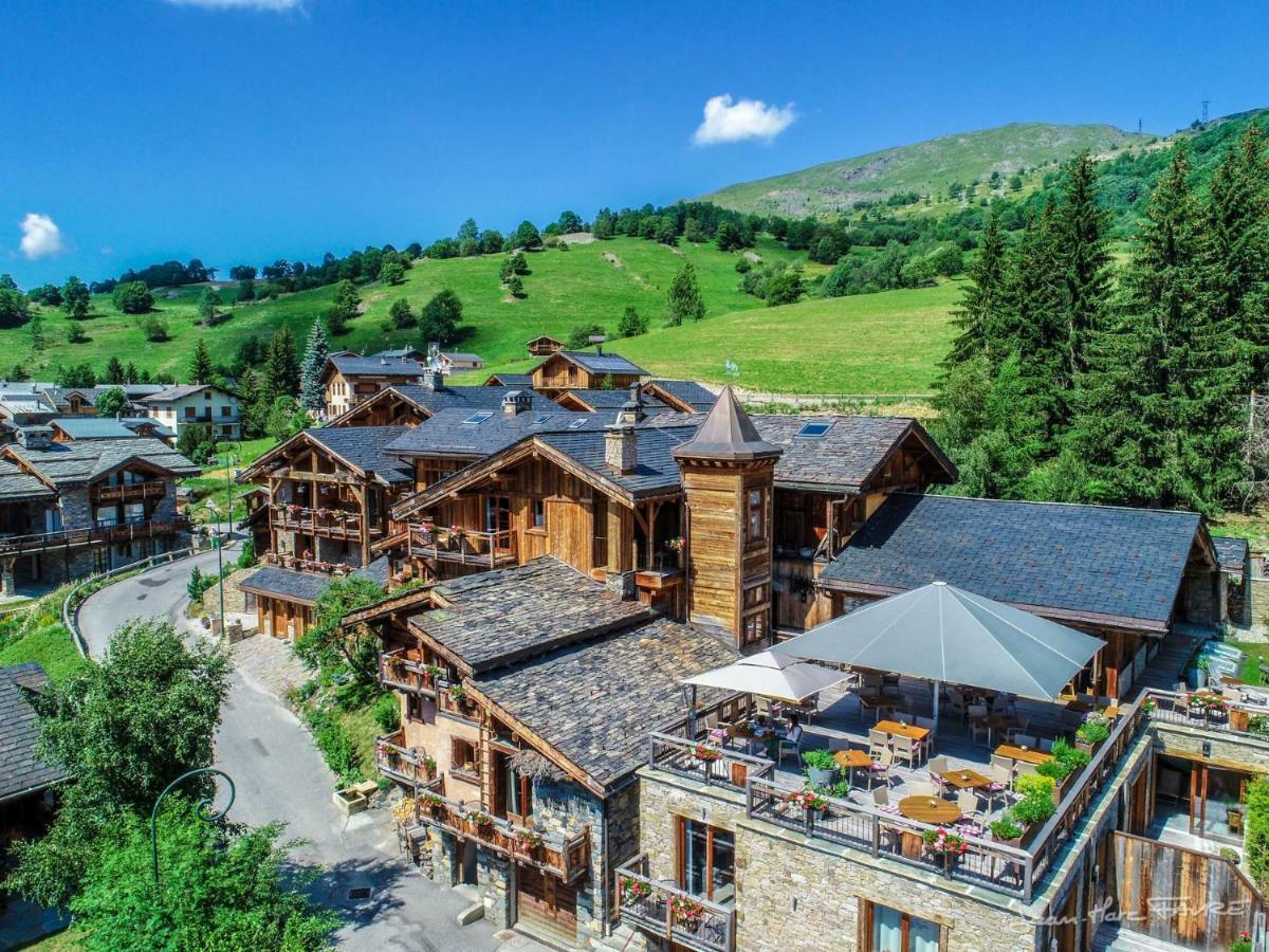 La Bouitte - Hotel Relais & Chateaux Saint-Martin-de-Belleville Eksteriør bilde